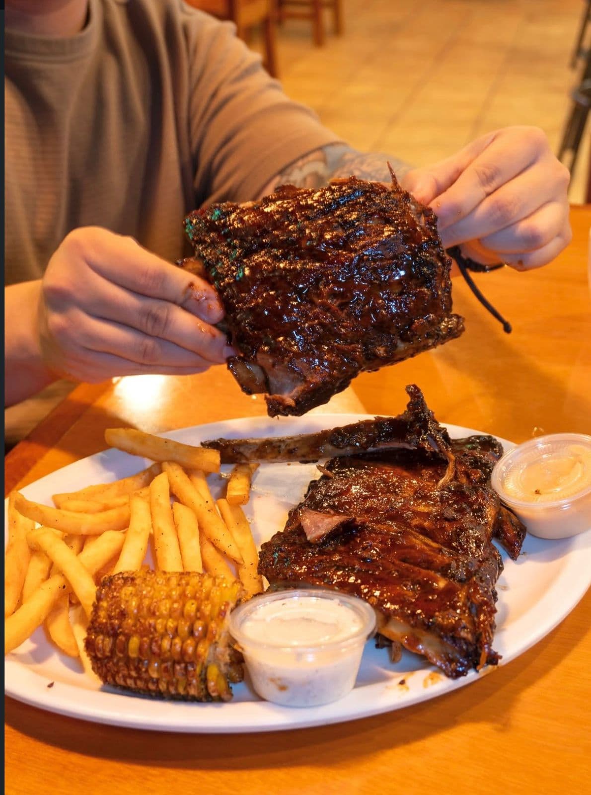 Costillas BBQ